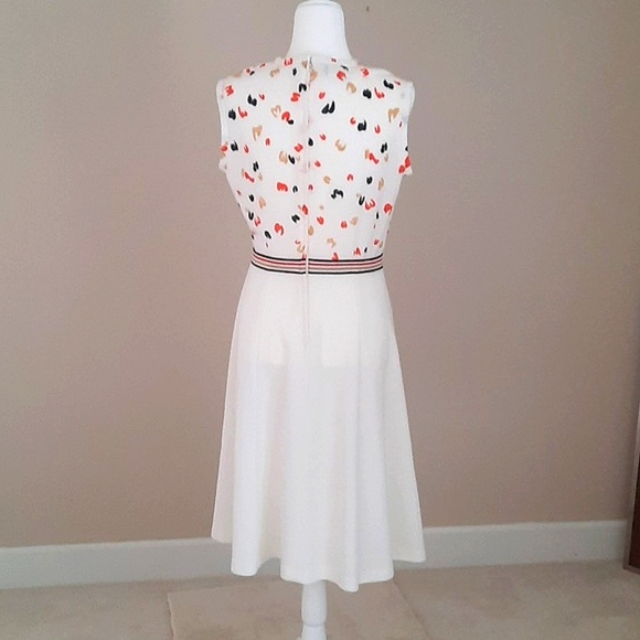 Vintage 1970's Bleeker Street Sleeveless Dress Set Size M Button Up Shirt - Picture 4 of 10